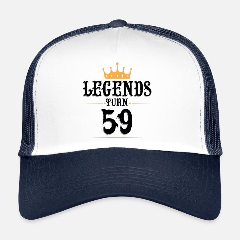 59 Geburtstag, Legenden werden 59 Trucker Cap