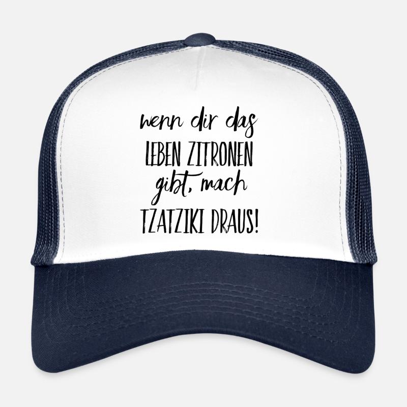 Drôle de dicton grec Grèce cadeau Casquette trucker 