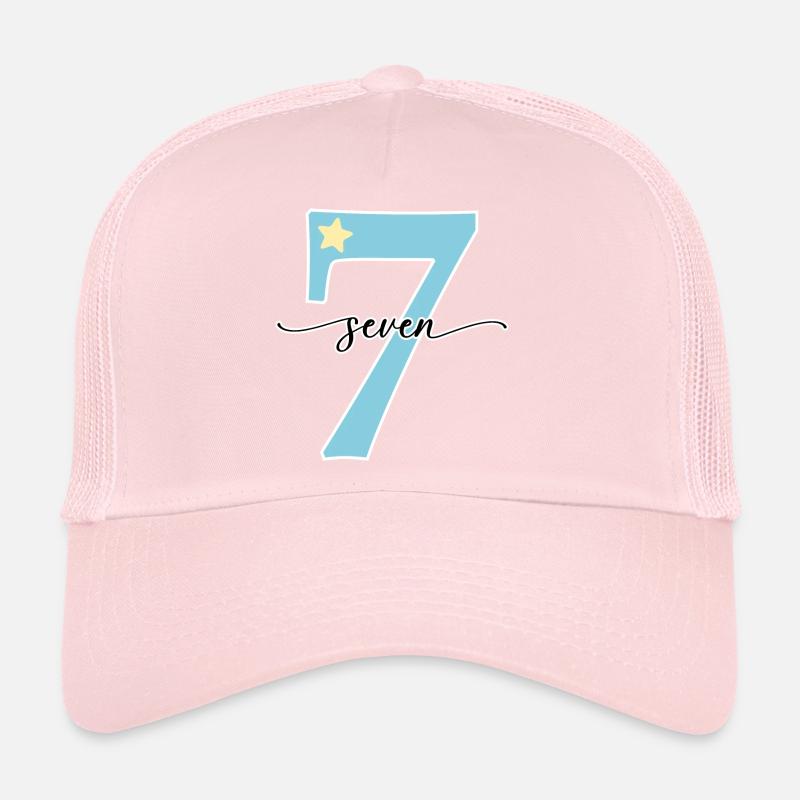 7e anniversaire, sept ans Casquette trucker 