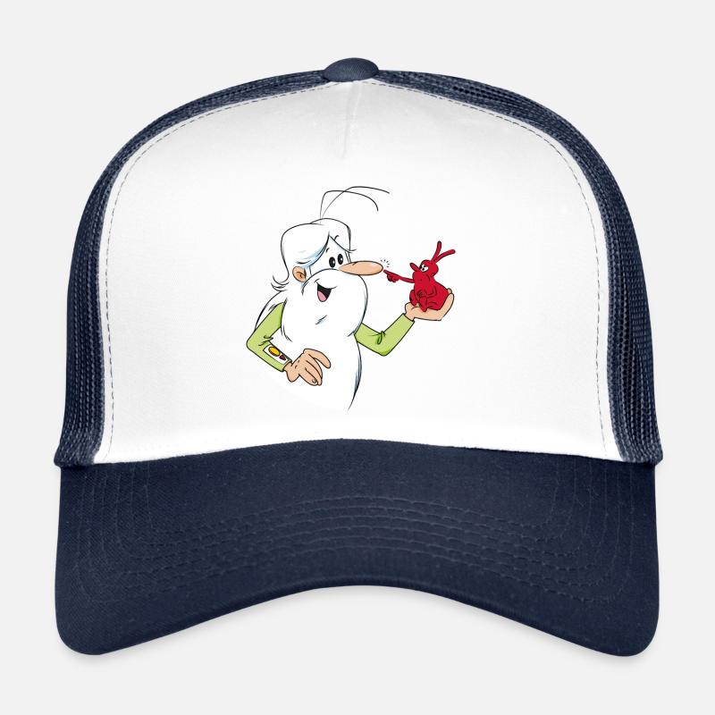 Hello Maestro Mit Blutkörperchen Globus Trucker Cap