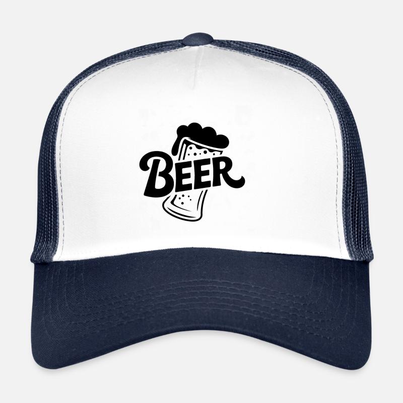 Beer - Funny Beer Logo Tshirt Trucker Cap