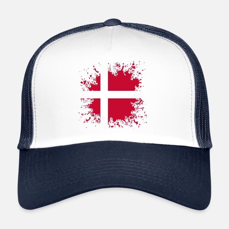 Dänemark Flagge Trucker Cap