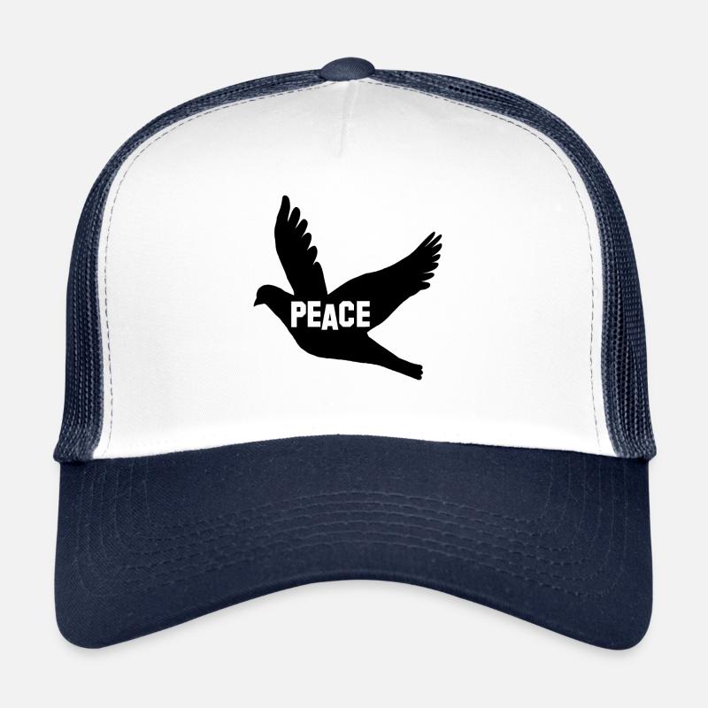 La paix Colombe Casquette trucker 