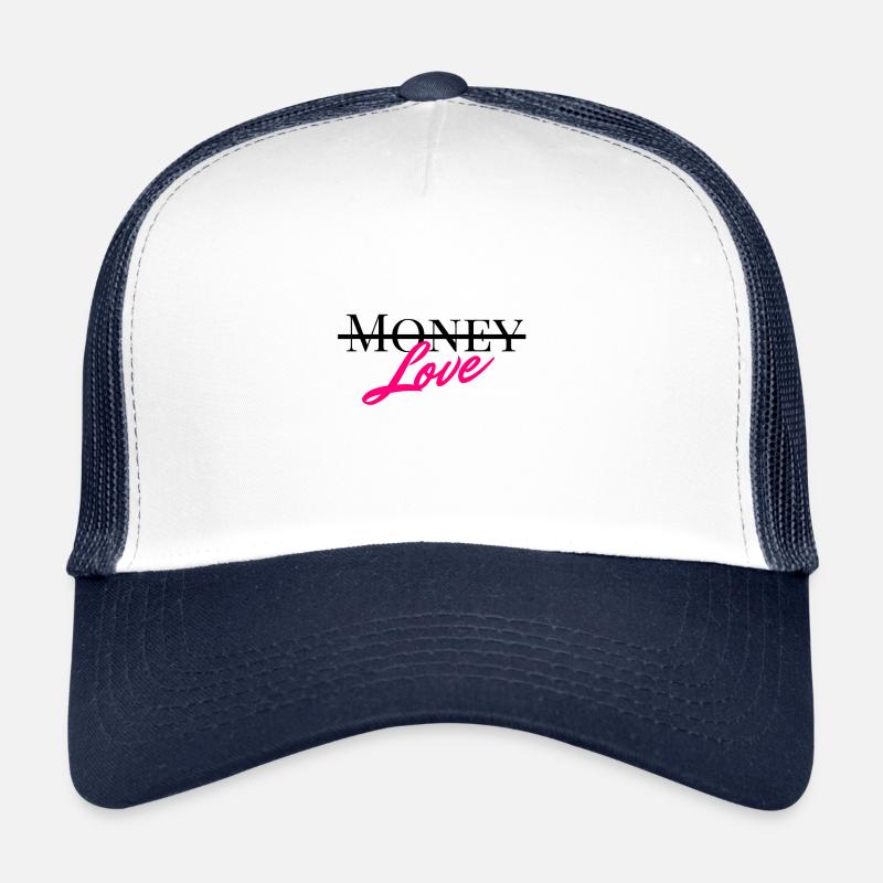 L'amour au lieu de l'argent Casquette trucker 