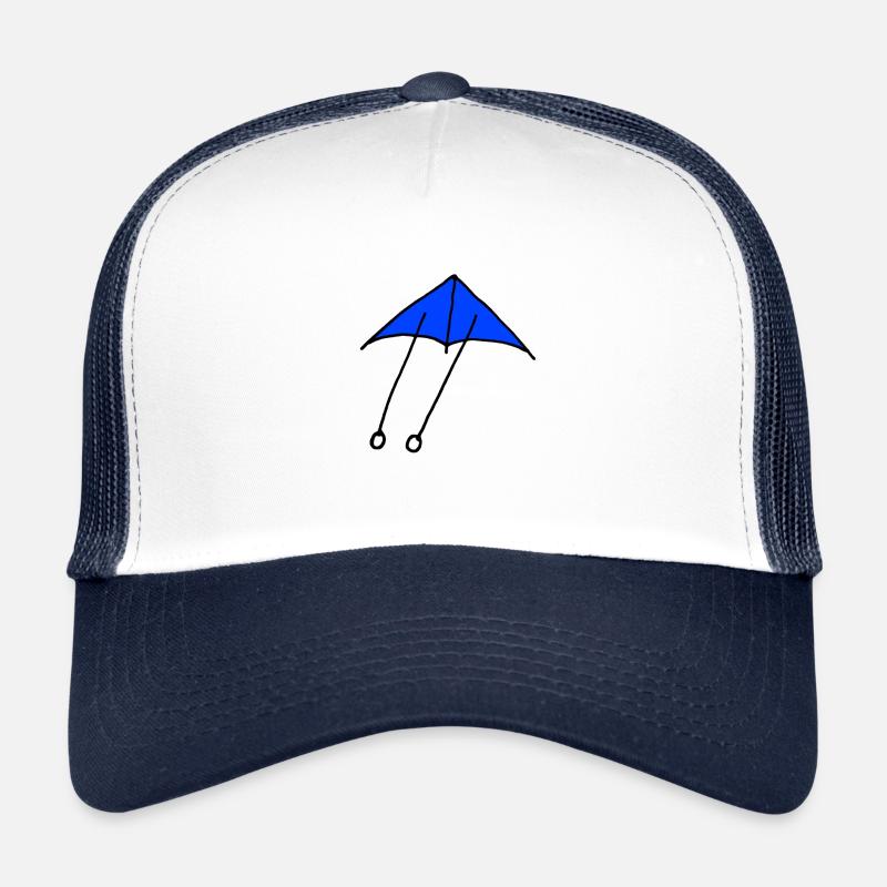 Blauer Lenkdrachen Trucker Cap