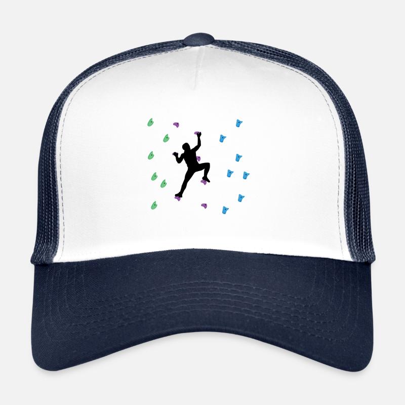 Climber Bouldering Climbing Bouldering - Trucker Cap - white/navy