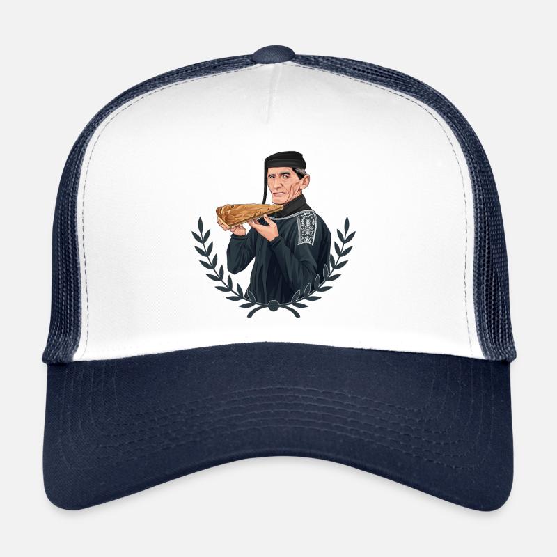 Rieser Grantler // Illustration - Trucker Cap - Weiß/Navy