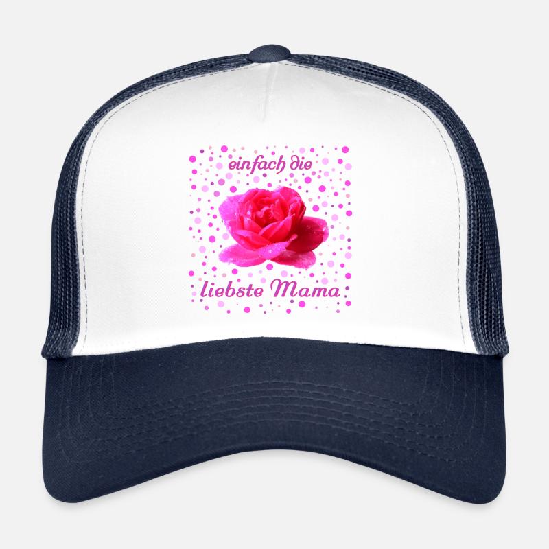 Très chère Maman Rose Casquette trucker 