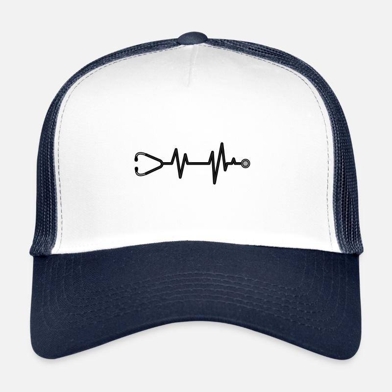 Heartbeat doctor Trucker Cap