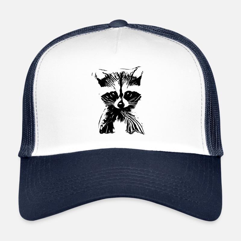 Raccoon Trucker Cap
