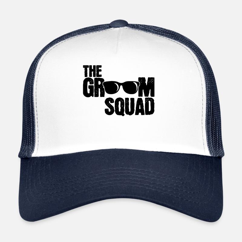 Groom Squad enterrement de vie de garçon Casquette trucker 