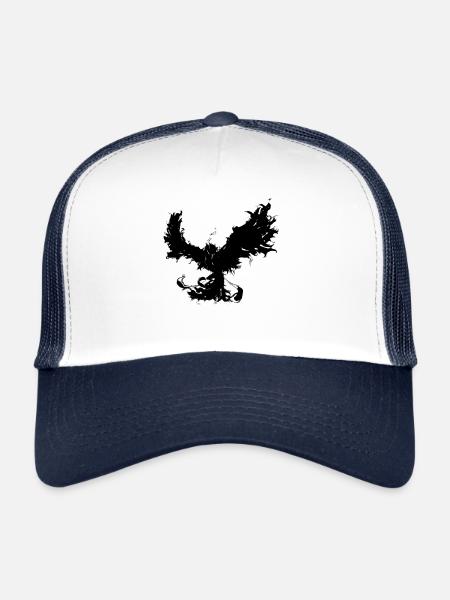 Phoenix - Casquette trucker  - blanc/marine - Devant