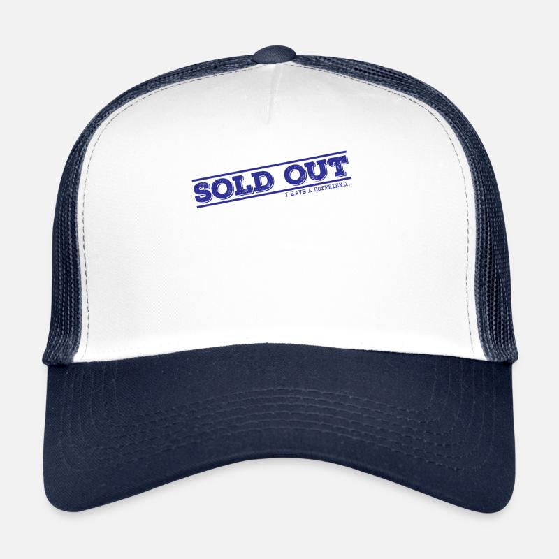 Couples Sold Out BF - Trucker Cap - white/navy