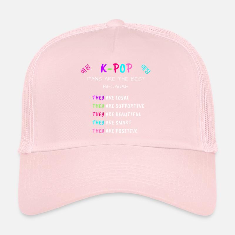 Les fans de Kpop parlent anglais Casquette trucker 