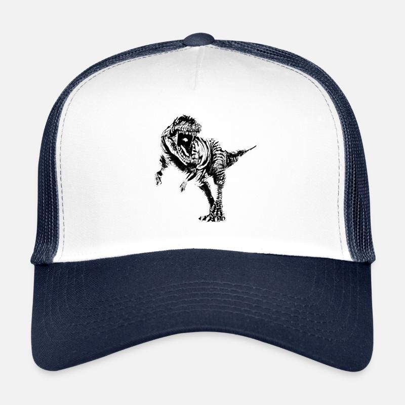 Tyrannosaurus Rex - Trucker Cap - white/navy