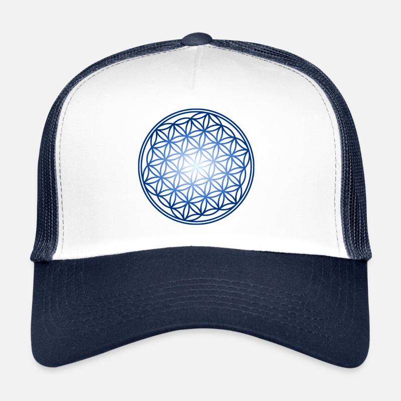 Blume des Lebens Trucker Cap