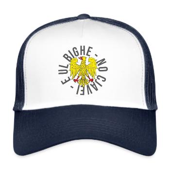 E Ul Bighe - No Cjavei Friuli Venezia Giulia Adler - Trucker Cap - white/navy - Front