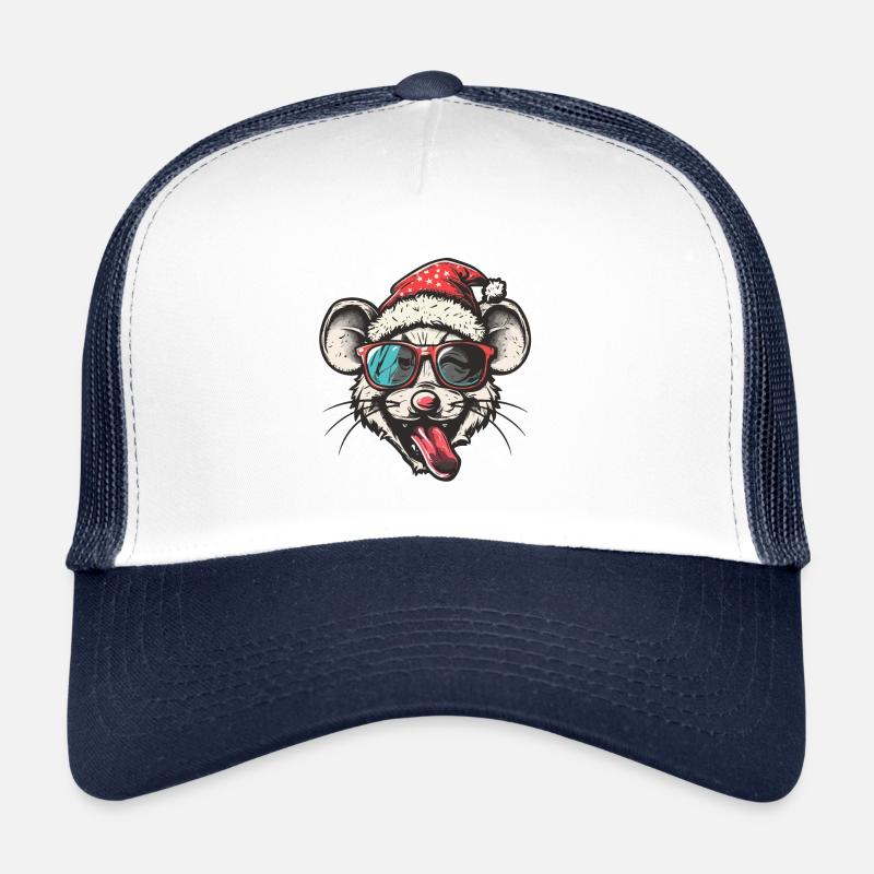 Maus Weihnachten Lustig Trucker Cap