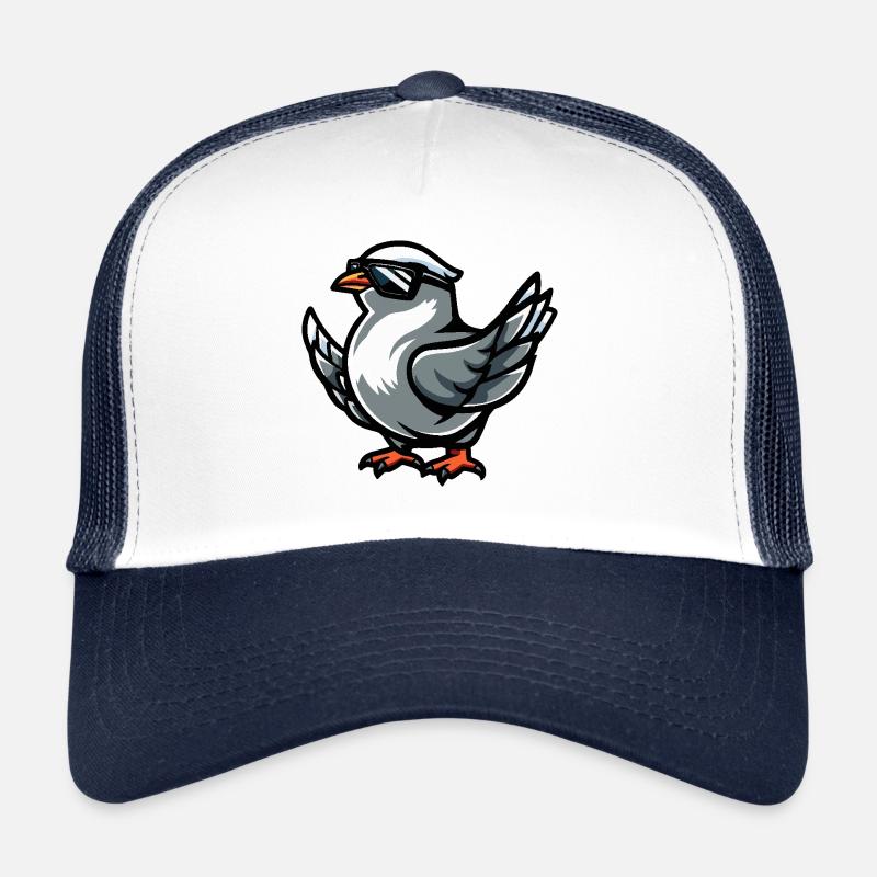 Taube Vogel Cool Comic Trucker Cap