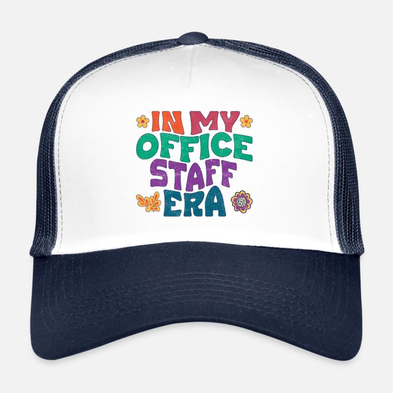 À l’époque où j’étais employé de bureau Casquette trucker 