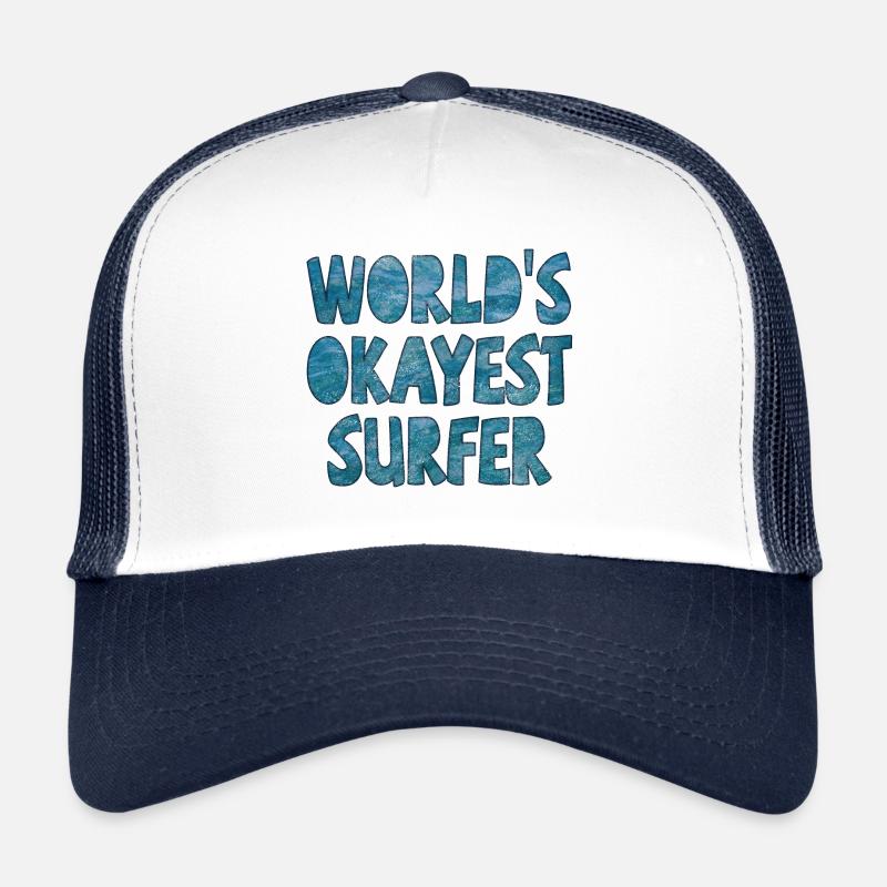 Le surfeur le plus correct du monde Casquette trucker 