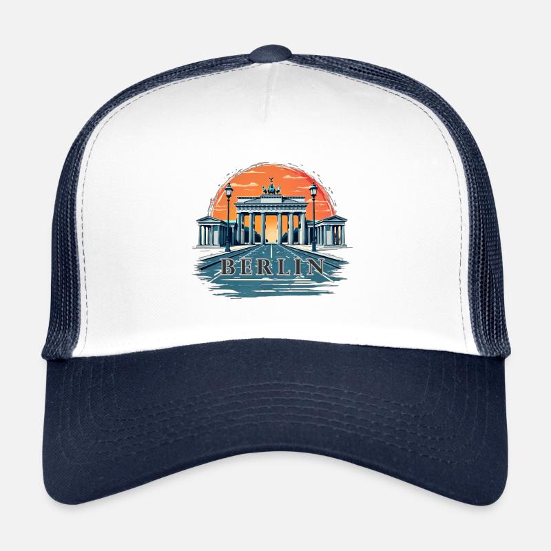 Porte de Brandebourg à Berlin Casquette trucker 