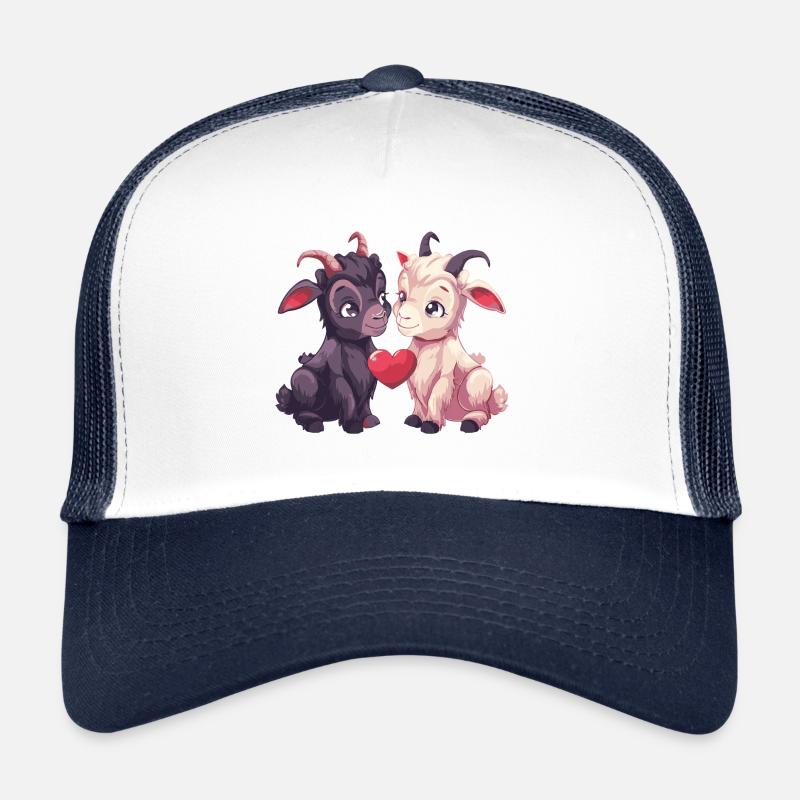 Coeur de Chèvre Saint-Valentin Casquette trucker 