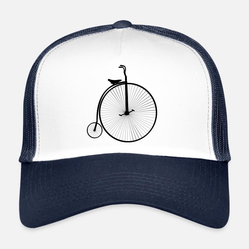 Bicycle - Trucker Cap - white/navy
