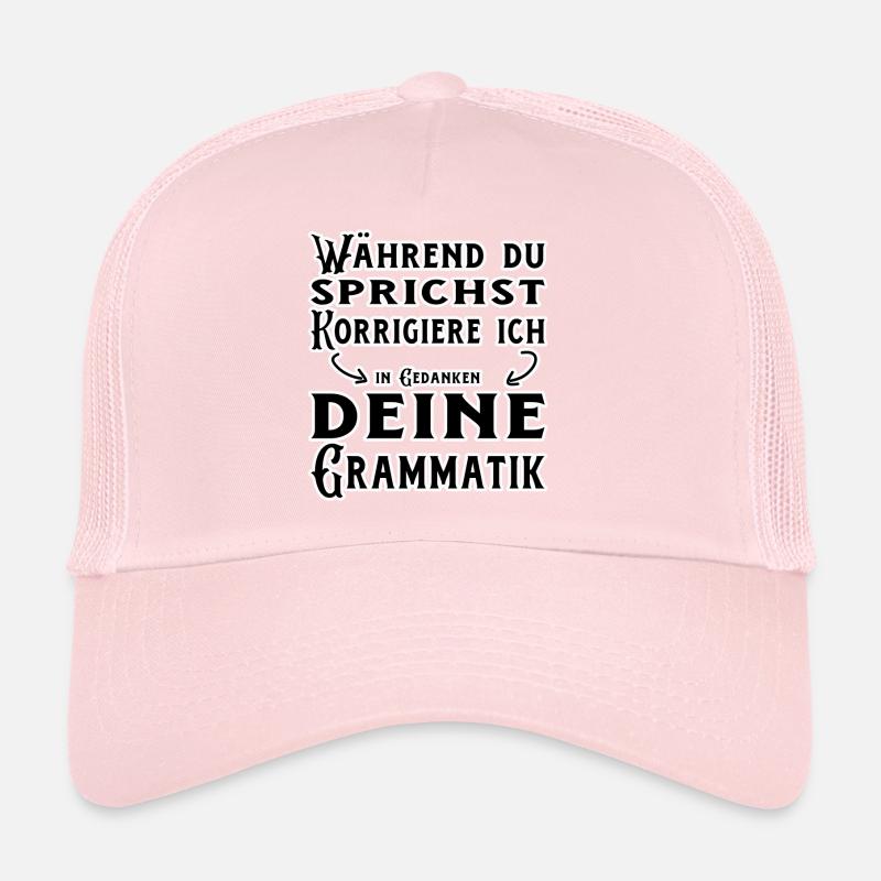 Langue allemande langue difficile Casquette trucker 
