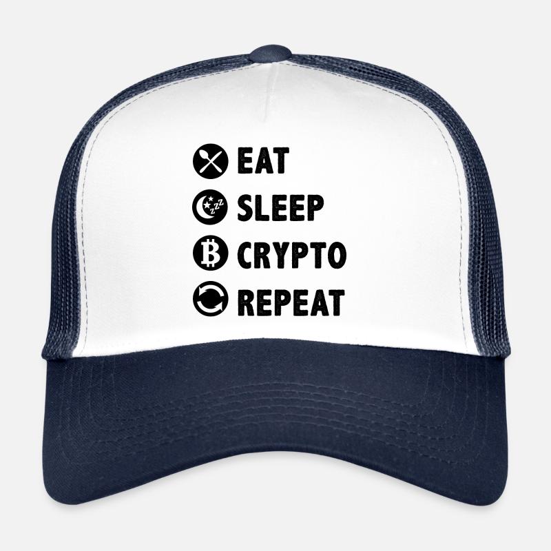 Krypto Spruch Kryptowährung Investment Crypto Trucker Cap