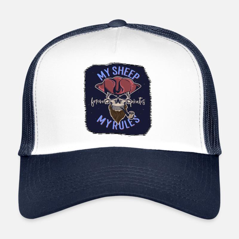 mes moutons mes règles noires Casquette trucker 