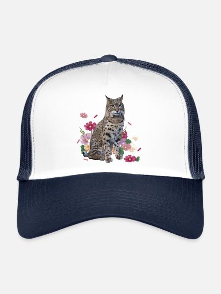 Lynx - Casquette trucker  - blanc/marine