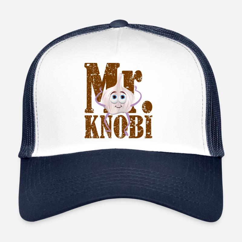 Ail M. Knobi cuisson puant cuisinier Casquette trucker 