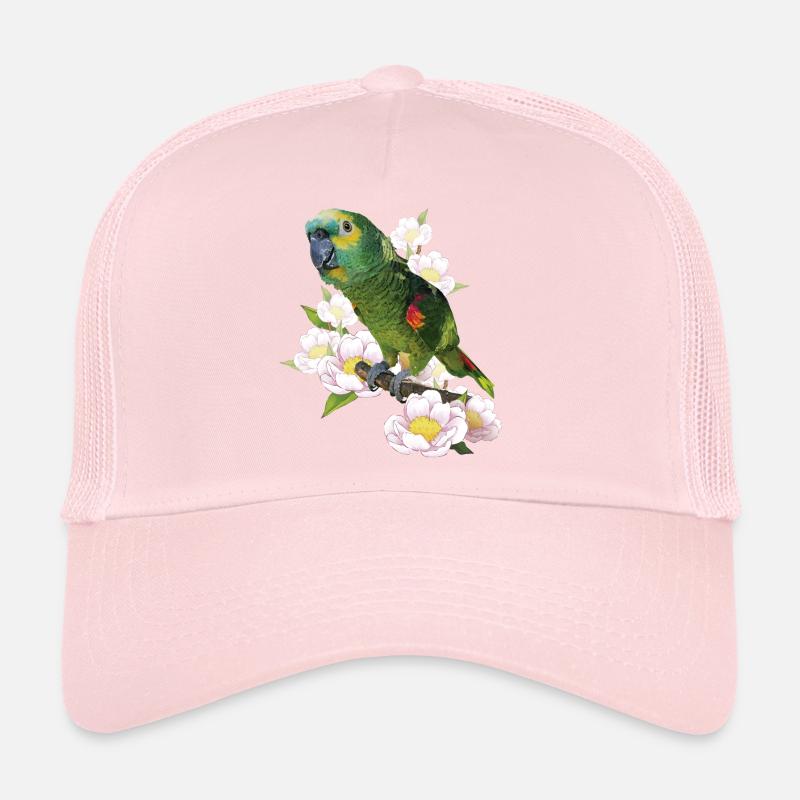 The blue-fronted amazon Trucker Cap
