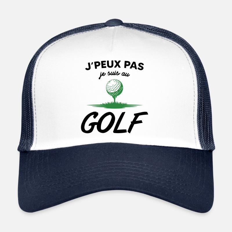 J'peux pas je suis au Golf Casquette trucker 