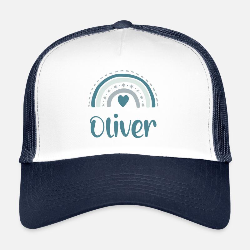 Oliver Nom Arc-en-ciel Casquette trucker 