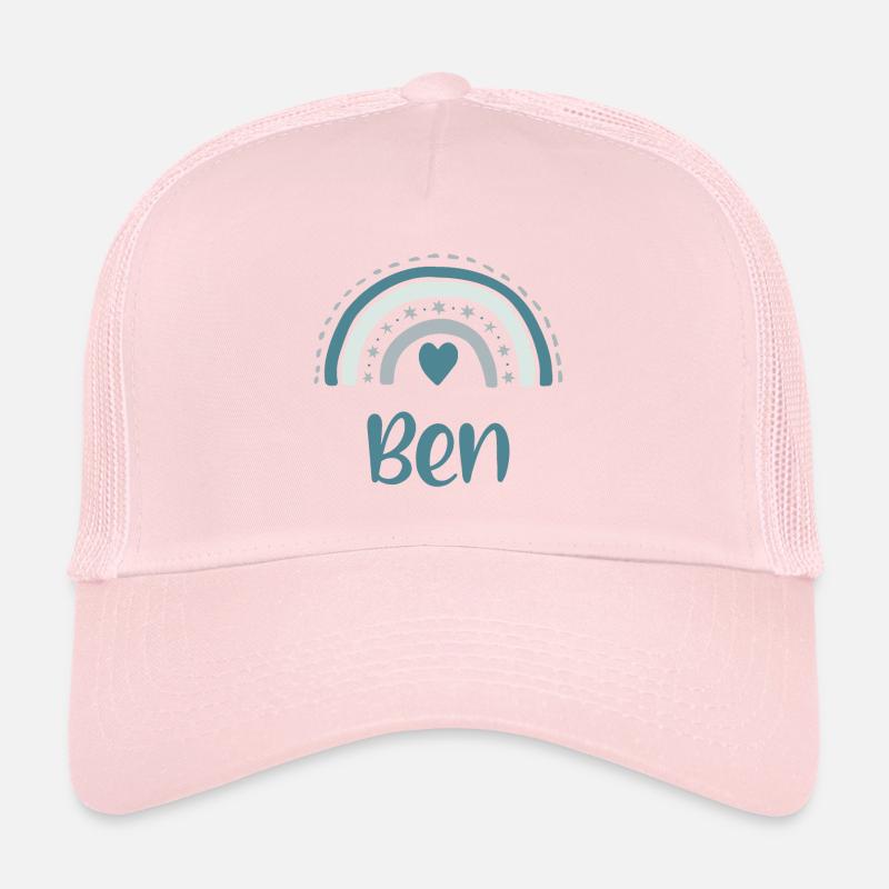 Ben Nom Arc-en-ciel Casquette trucker 