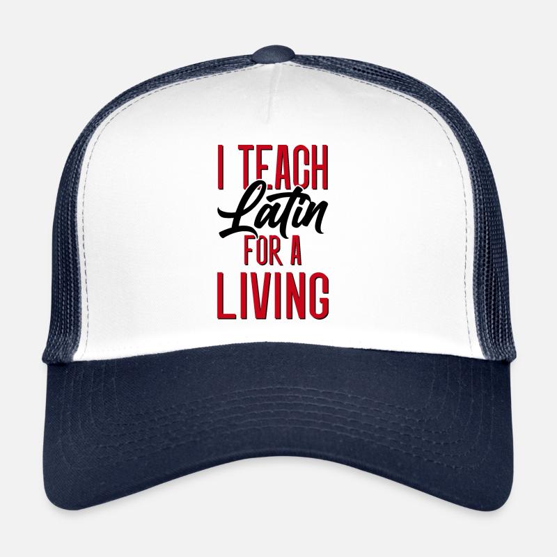 Lateinlehrer Latein Lehrer Lateinlehrerin Trucker Cap