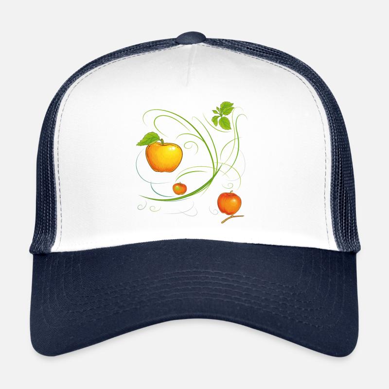Pommes, fruits Casquette trucker 
