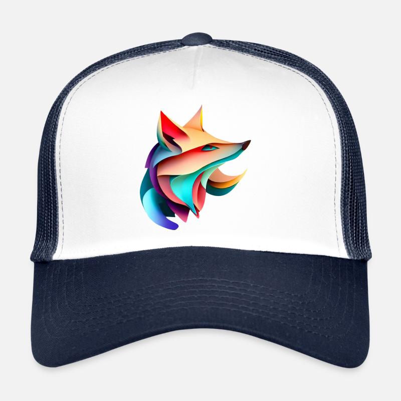 Fox Design Rayures élégantes Harmony Casquette trucker 