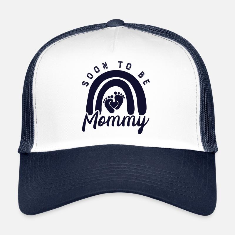 Femme enceinte, enfin je vais être maman Casquette trucker 