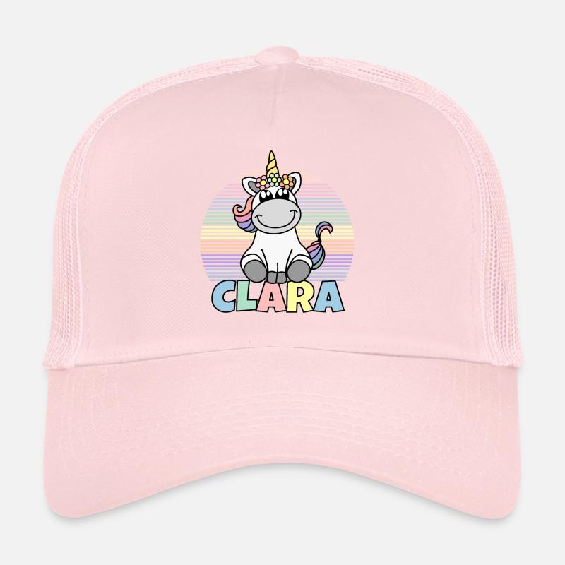 Nom de licorne Clara Casquette trucker 