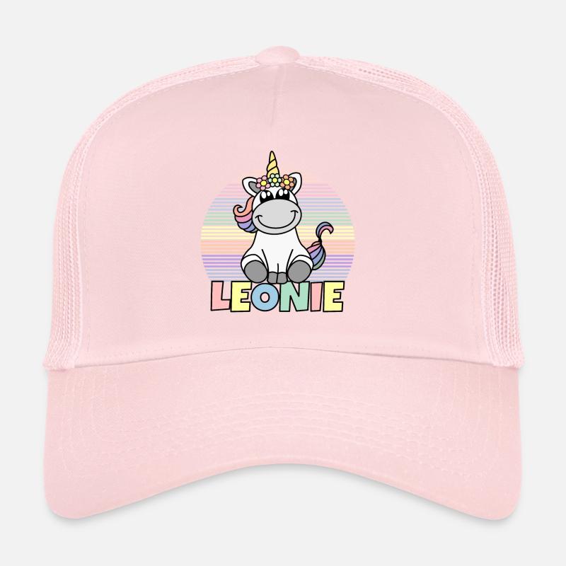 Leonie Einhorn Name Trucker Cap