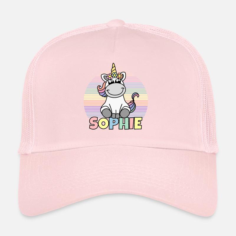 Sophie Einhorn Name Trucker Cap