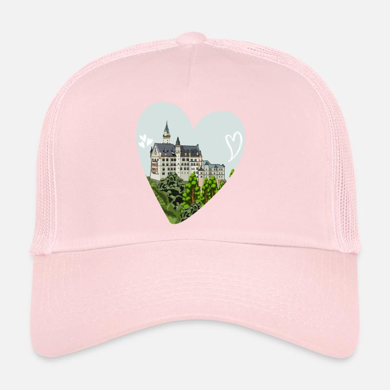 Neuschwanstein Castle // Illustration Trucker Cap
