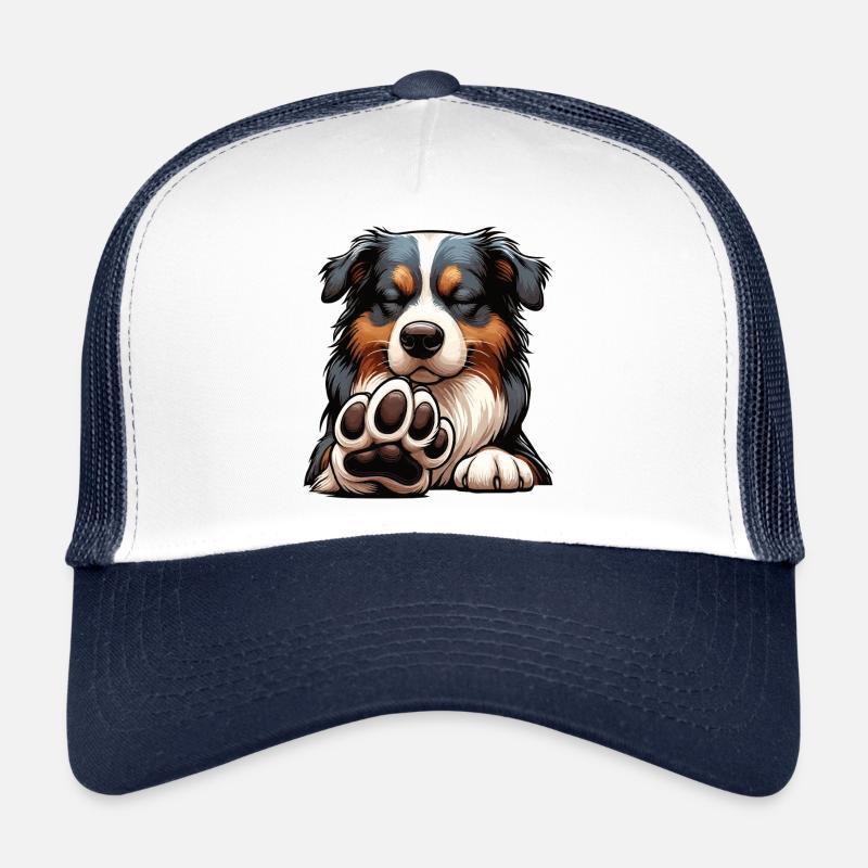 Australian Shepherd Aussie Aussie Owners Aussies Trucker Cap