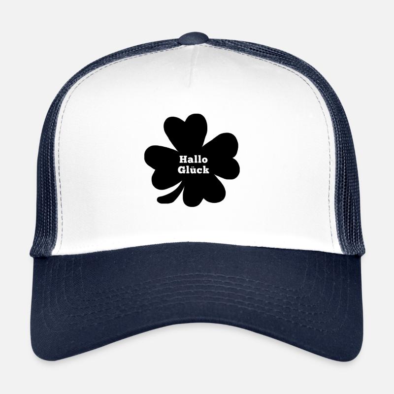 Trèfle à quatre feuilles Casquette trucker 