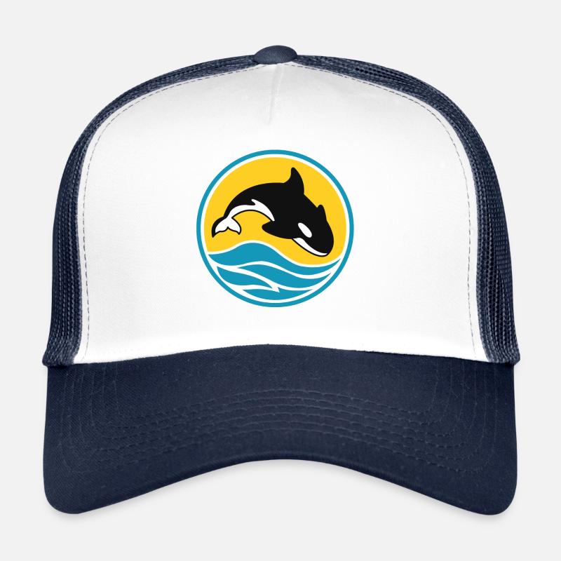 Killer whale Trucker Cap