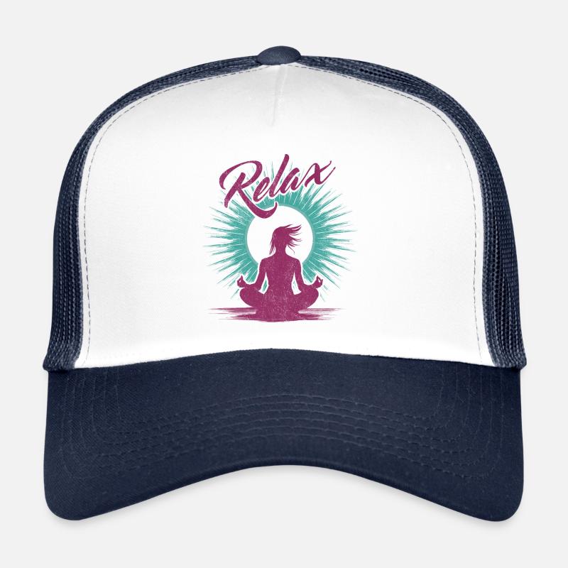 Yoga Relax - Das Wohlbefinden der Meditation Trucker Cap