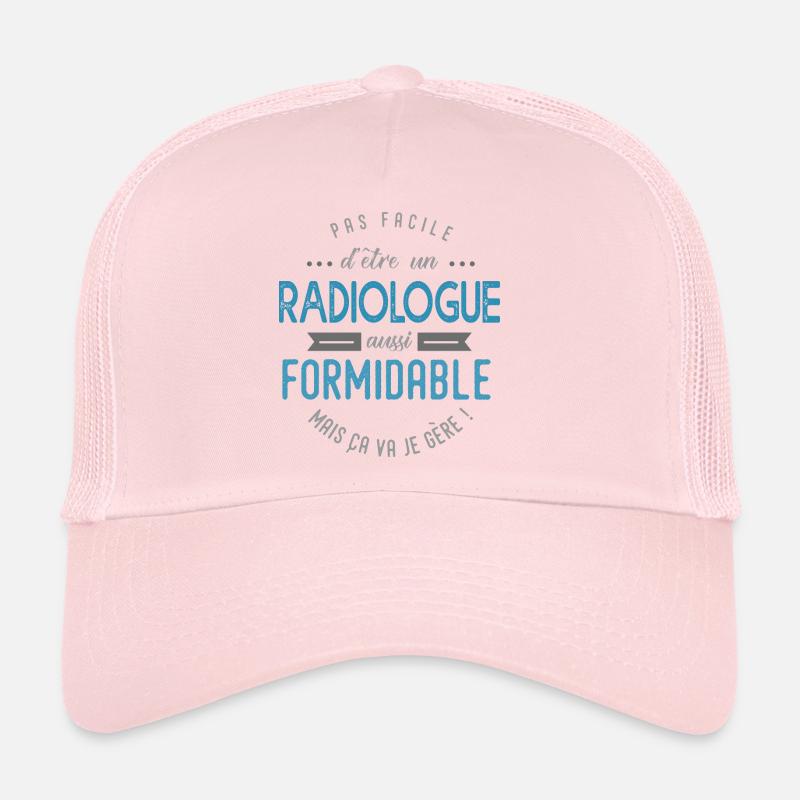 radiologue formidable Casquette trucker 